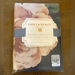 Pottery Barn Teen Emily & Meritt Bed of Roses Sham Set of Two